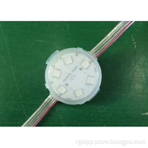 High Power 30mm Digital RGB LED Pixels For Wall And Outline